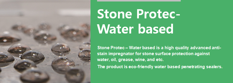 ConfiAd® Stone Protec – Water based is a high quality advanced anti-stain impregnator for stone surface protection against water, oil, grease, wine, etc.